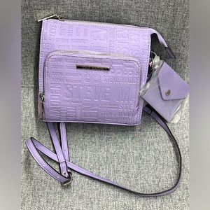 STEVE MADDEN LAVENDER CROSSBODY HANDBAG Sold Out Limited 🔥